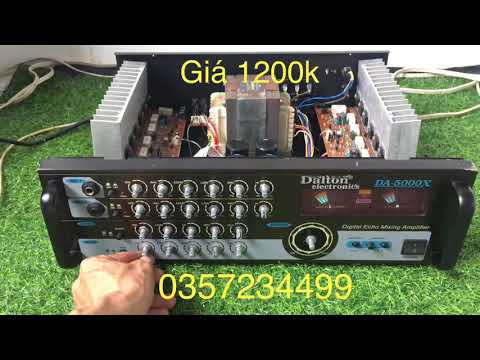 Ampli Dalton DA-5000X 12 sò lớn echo M50195