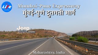 Maharashtra - Mumbai-Pune Expressway - sunset drive 4K