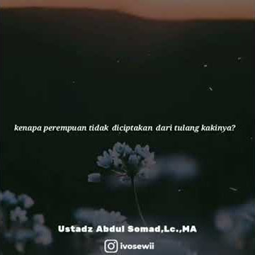 Story wa(whatsapp) ceramah perempuan