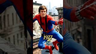 ​Spider-Man Cast: Then and Now (1977 - 2026) 🕷️​​ #SpiderMan #Marvel #Evolution #thenandnow #mcu