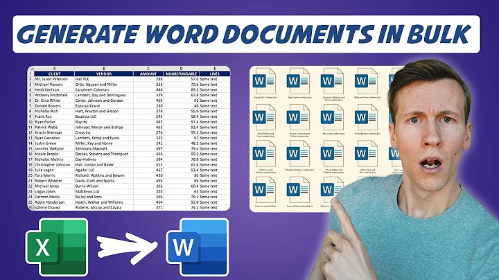 Automate document generation in Python for MS Word