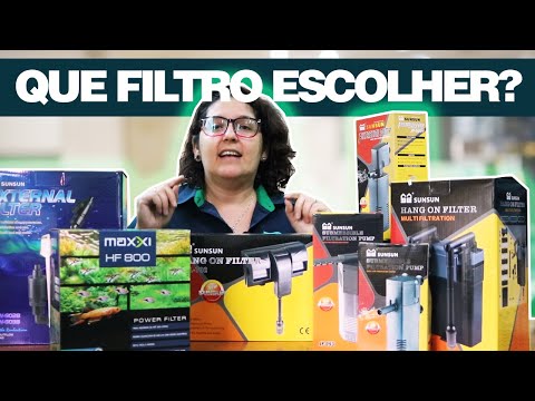 Vídeo: Como Escolher Um Filtro Externo Para O Seu Aquário