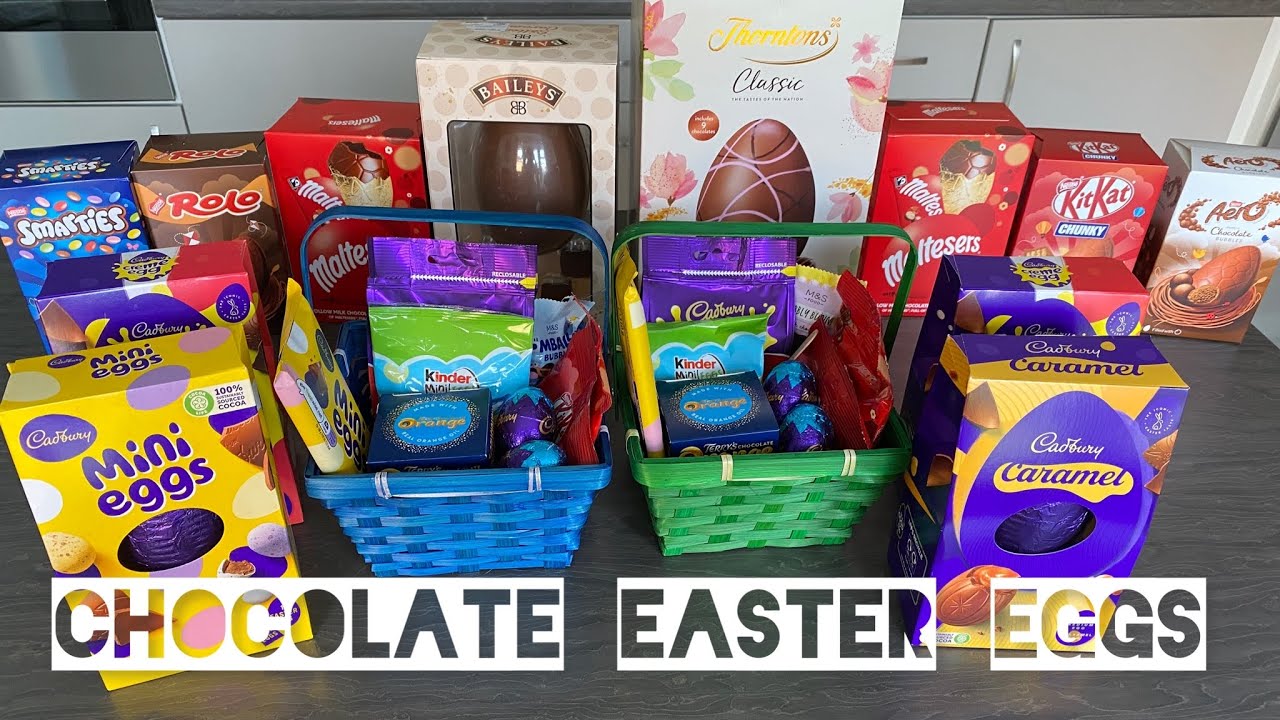 What my kids got for Easter 2022? Chocolate Easter Egg Haul