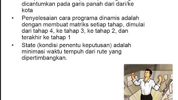 permasalahan stage coach||program dinamis|| riset operasi.