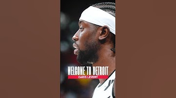 Welcome to the Detroit, Caris LeVert! #pistons #detroitbasketball #nba #carislevert