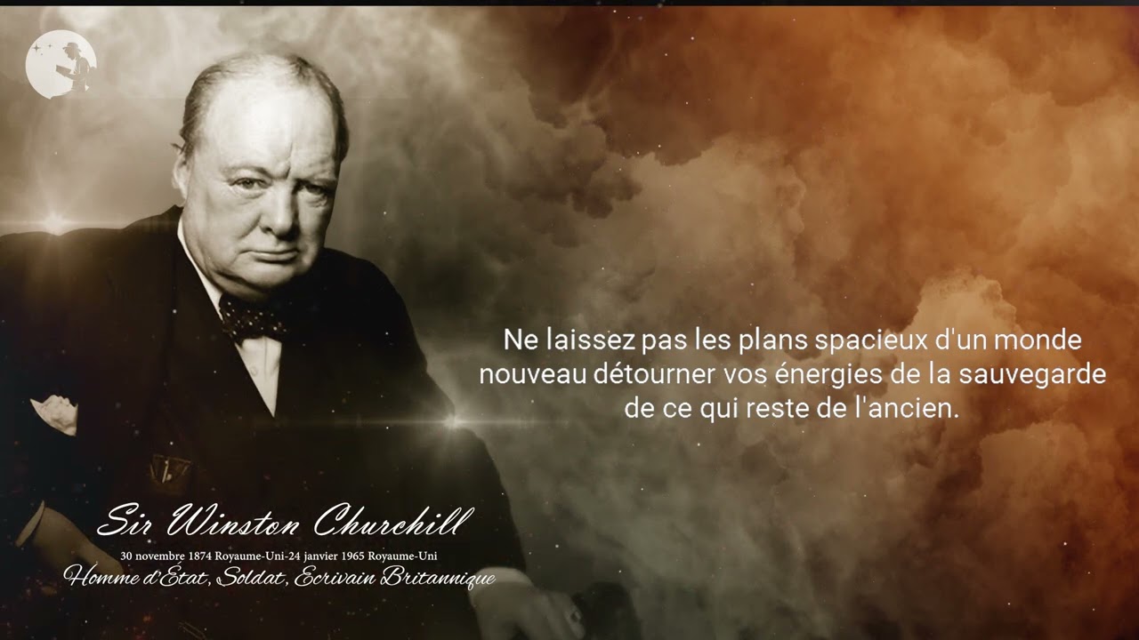 Citations De Winston Churchill Pour Vous Inspirer Youtube