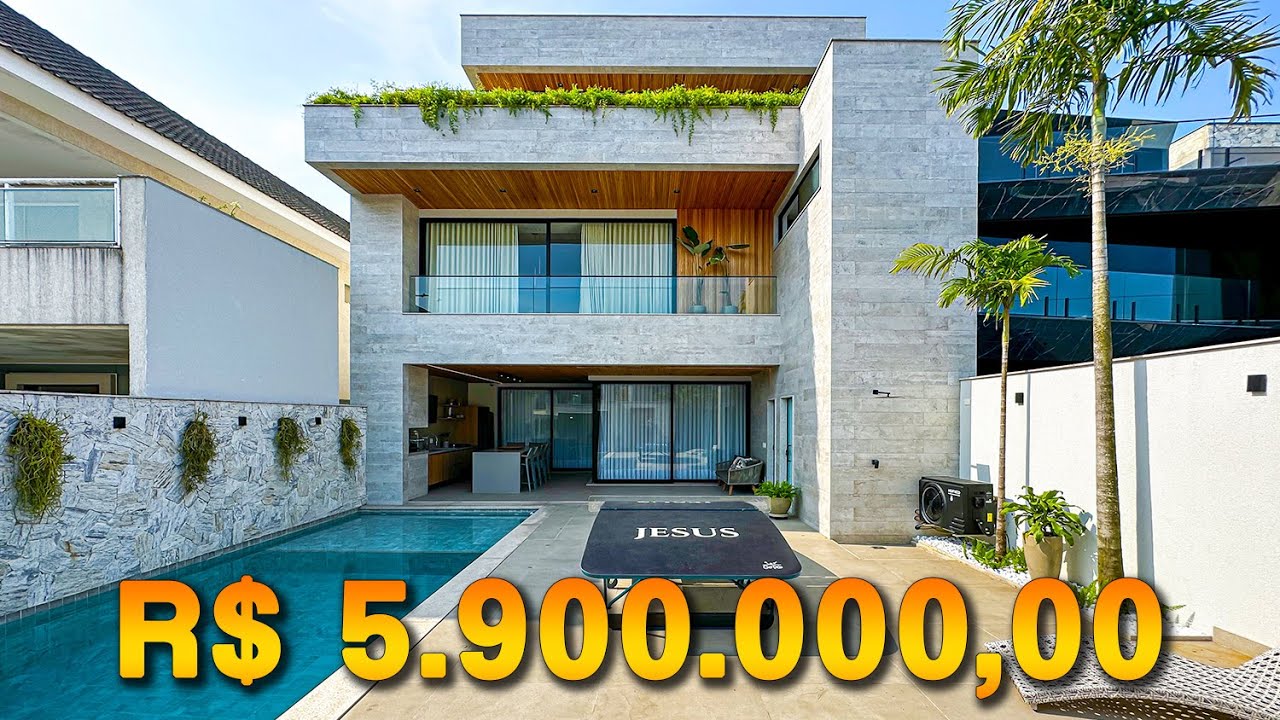 CASA MODERNA SENSACIONAL FINÍSSIMAMENTE DECORADA À VENDA NO RIVIERA DEL SOL!! | MULLER IMÓVEIS RJ