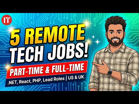 Hiring Now: Part-Time Remote Backend & Frontend Roles! 💻🔥