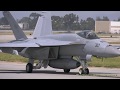 F18 Take Off and Landing from Long Beach