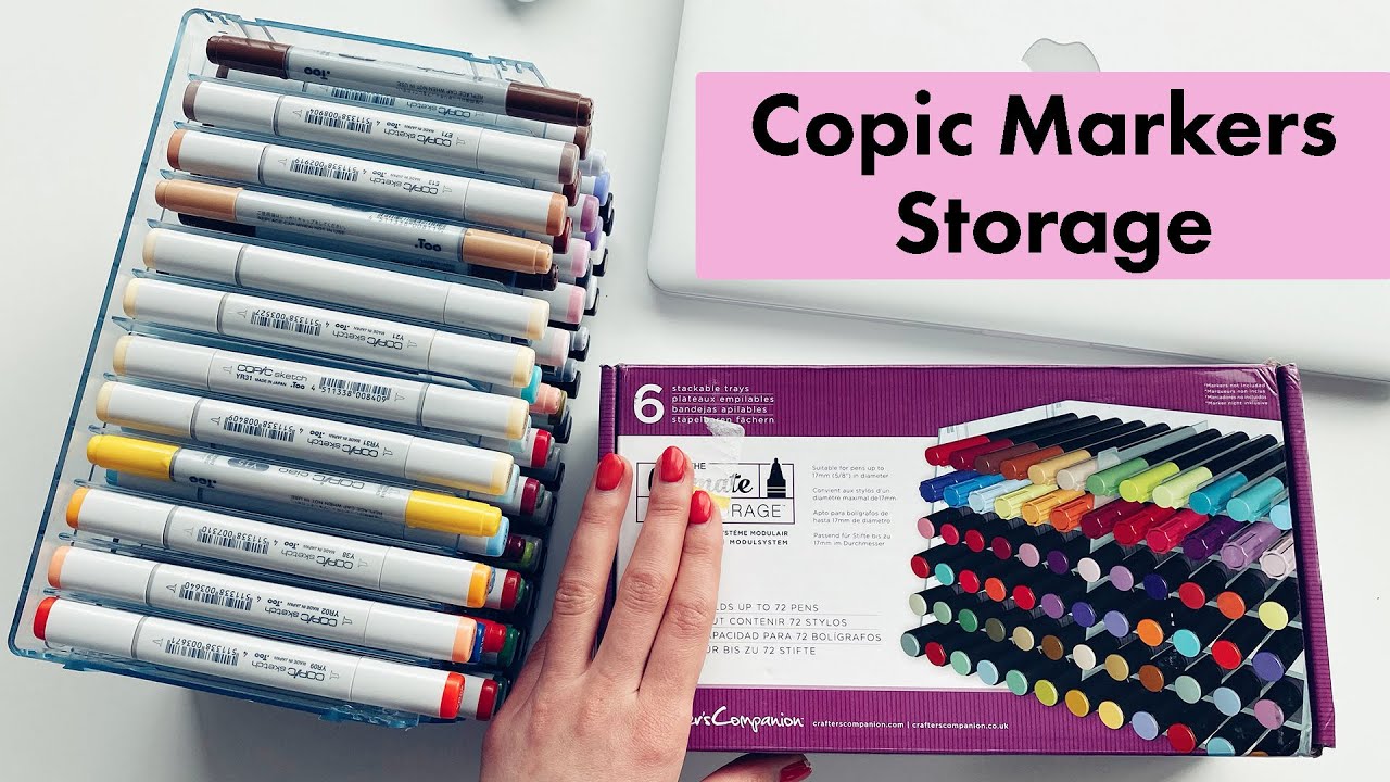 My Handmade Copic Marker Storage Unit - the paper kind