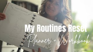 Routines Reset Planner | My Back to Routines: Planner + Routine Reset Workbook | Balanced Living