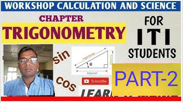 Workshop Calculation & Science : Trigonometry part-2   ( Trigonometric ratios) " Anantwar Sir"