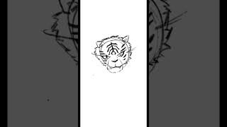 The Predator #art #tiger #timelapse #drawing #cartoon #digitalart #foryou #fypviral