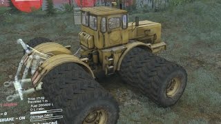 Spintires Mods - 16 Wheel Mud Bogger K700 screenshot 4