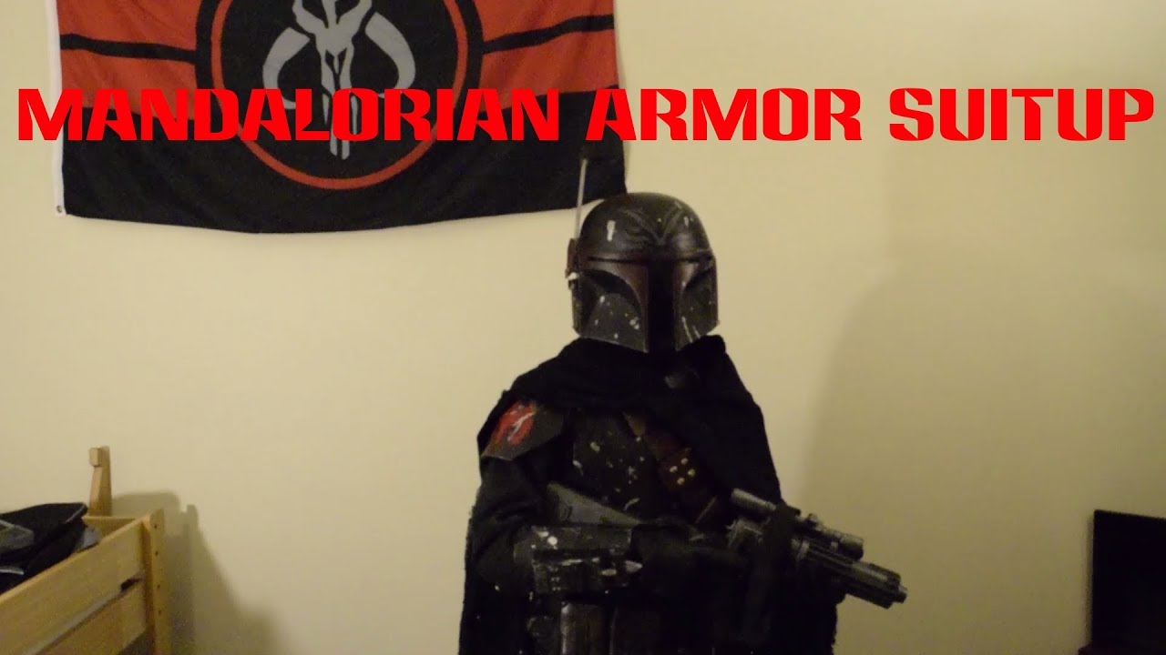 Mandalorian armor suitup + lore tidbits