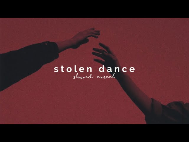 milky chance - stolen dance (slowed + reverb) class=