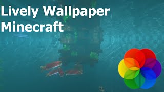 Minecraft Live Wallpaper - Underwater Ship in the Jungle. [FREE USE]