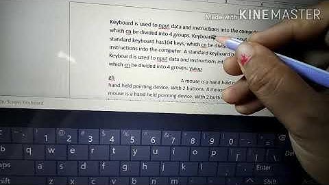 Class 3 computer ( how to select text from keyboard or mouse)