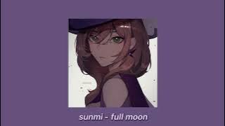 Download lagu sunmi - full moon (sped up   reverb)