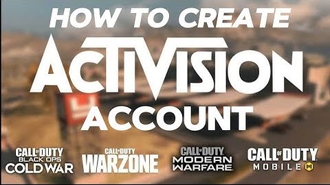 How To Create Activision Account - Sign Up 2024 | Warzone Mobile | Call Of Duty Mobile #activision