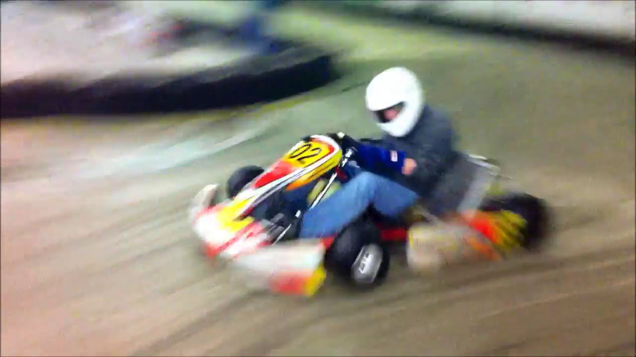 125cc Shifter Kart vs Indoor Kart Track YouTube
