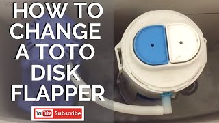 How to Change a Toto Disk Flapper