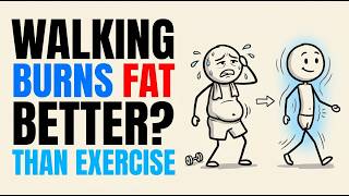 Why Walking Burns Belly Fat Better Than Exercise (The Hidden Metabolic Switch Nobody Talks About)