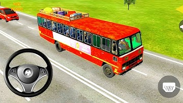 Indian Sleeper Bus Simulator | Bus Game | Indian Bus Driving | Best Indian Bus Game Part 21
