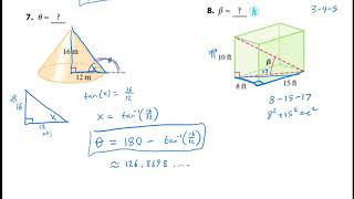 0705B - Trig Word Problems Walkthrough (Discovering Geometry)