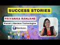 Priyanka Ranjane Placed @ Benison Technologies | Training Feedback | Multi Track Training