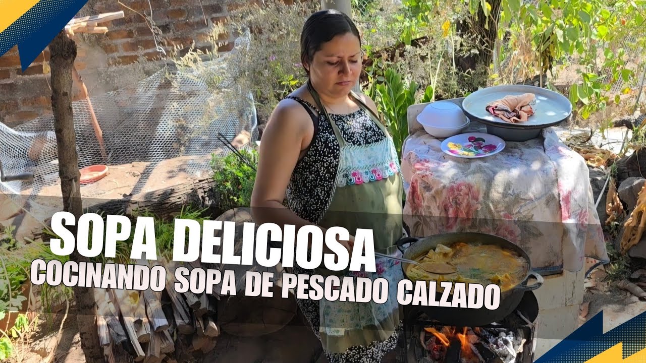 Una de las sopas más deliciosas de El Salvador, haciendo sopa de pescado calzado en familia 😋😋😋