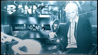 BANNER [ FOR YT ] - HOW TO MAKE 3D BANNER FOR YT [ TUTORIAL ] ALIGHT MOTION  ^^ ANDROID