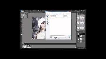 Luxe Photoshop Actions: Let it Snow Brushes and Actions Set for Photoshop Elements 6-10