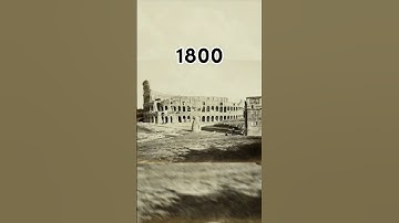 Thumbnail of Evolution of the Colosseum, 1500 - 2023. #shorts