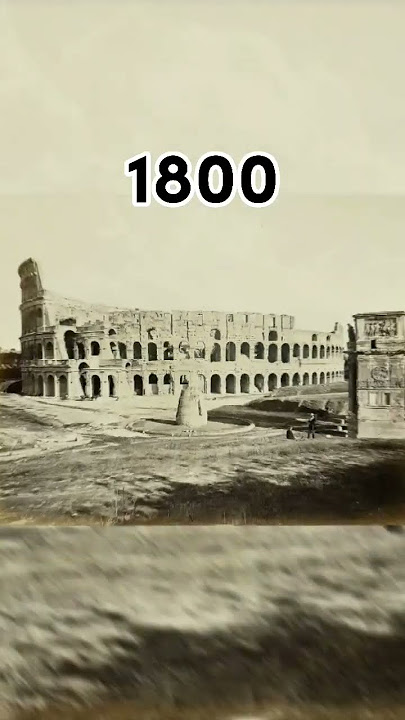 Evolution of the Colosseum, 1500 - 2023. #shorts