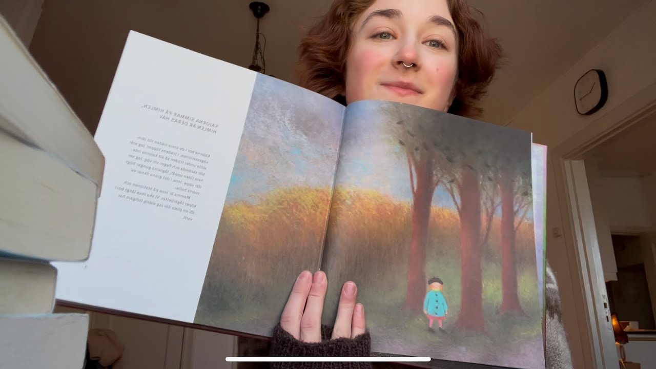 ASMR | Läser en saga, Flickan och Kajorna