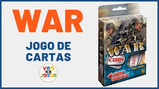 COMO JOGAR WAR DE CARTAS - REGRAS DETALHADAS