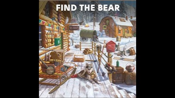 Can you find the bear? | puzzle #quiz #riddle #tricks #trending #youtubeshorts #shortsvideoviral2023