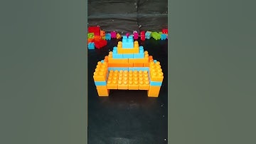 Satisfying DIy Lego Big Sofa/ ASMR Building Blocks/#shortvideo #shorts #short #buildingblocks
