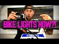 Dirt Bike Lights Using Cordless Tool Battery [How To] Updated video!