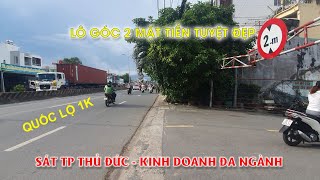Lô Góc 2 Mặt Tiền Dự Án Phú Hồng Thịnh 10 Tp Dĩ An Cạnh Tp Thủ Đức - Kinh Doanh Đa Ngành Nghề