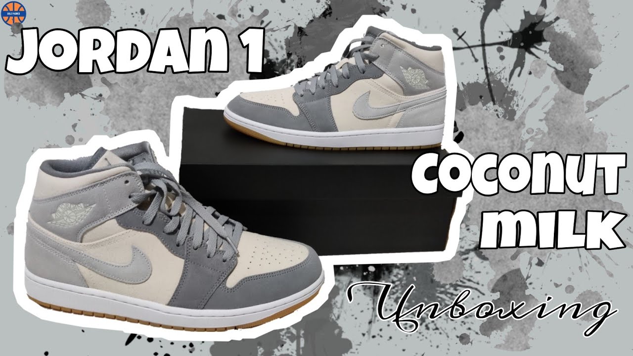 JORDAN 1 COCONUT MILK UNBOXING YouTube