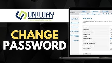 How to Change Wifi Password on Uniway Router