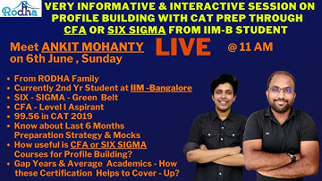 CRACK IIM Interviews I IIM Bangalore Personal Interview Experience I CAT 2021 I RODHA
