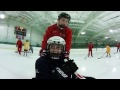 360 video: Autistic athlete gets thrill ride from York Devils hockey players