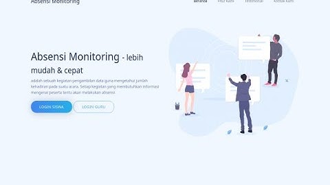Absen Monitoring Guru dan Siswa