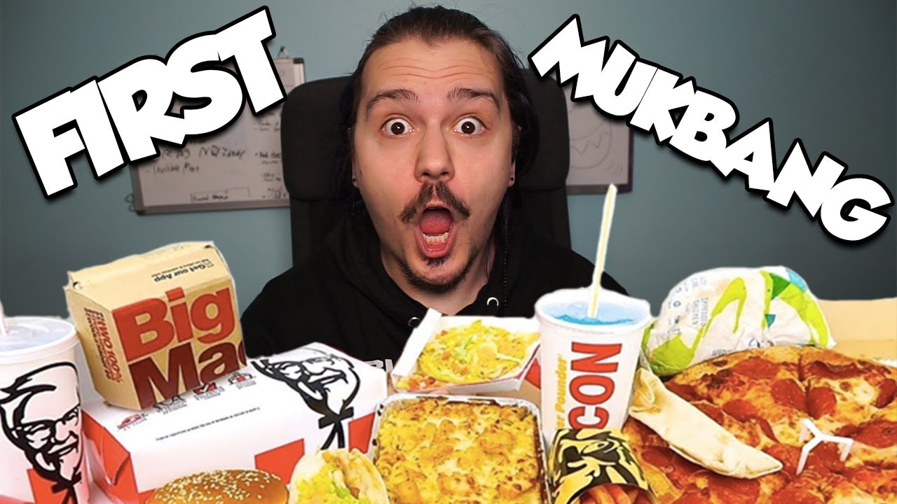 My FIRST Mukbang (Parody)