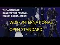 WDSF International Open Standard | The Asian World DanceSport Festival 2023 in Osaka