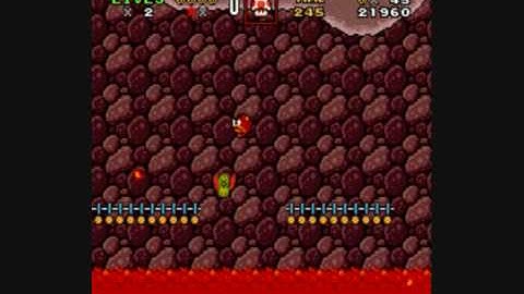 Super Mario World Custom Level: Scorching Cave