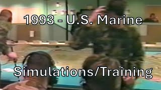 1993 - Report: U.S. Marine Training and War Simulations (ANGLICO)